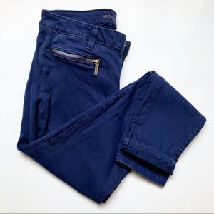 Michael Kors | Prussian Blue Skinny Ankle Pant